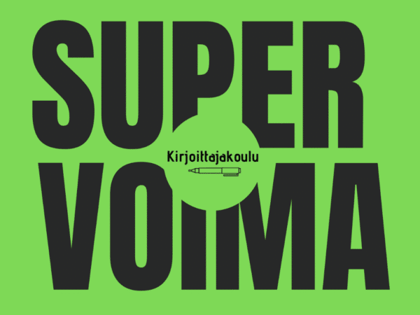 Supervoima-kirjoittajavalmennus