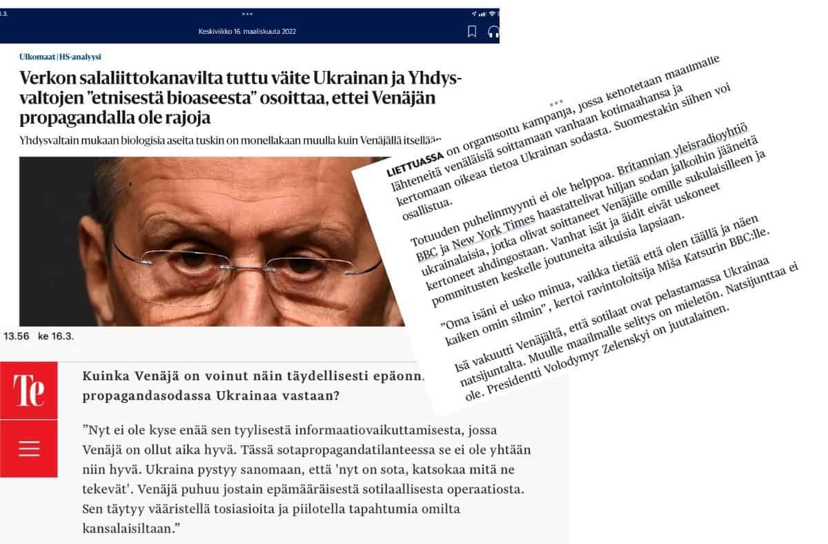 Valeuutiset ja propaganda? Mitä niillä haetaan ja miksi? 