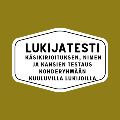 3) LUKIJATESTI : Mitä lukijat sanovat kirjastasi?